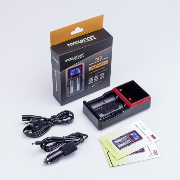 Intelligenter Multifunktionaler LCD Charger M2